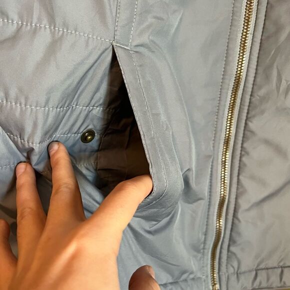 Columbia blue/ grey fleece lined vest - Picture 9 of 13